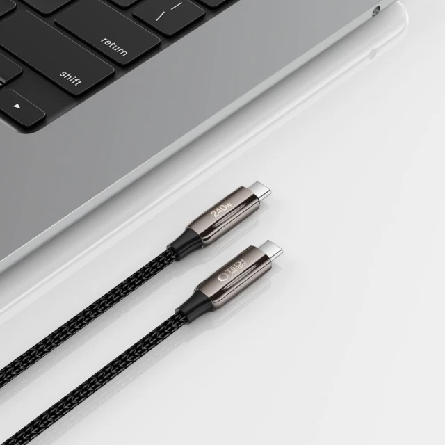Кабель Tech-Protect UB10T Ultraboost USB-C to USB-C 240W 1 m Black (5906302370603)