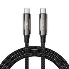 Кабель Tech-Protect UB10T Ultraboost USB-C to USB-C 240W 2 m Black (5906302370610)