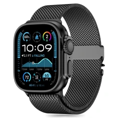 Ремінець Tech-Protect Milano для Apple Watch Ultra 3/2/1 49 mm | Series 11/10 46 mm | Series 9/8/7/6/5/4/SE 45 mm | 44 mm Black (5906302370641)