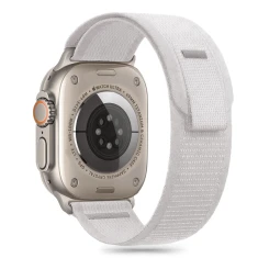 Ремешок Tech-Protect Nylon Stripe для Apple Watch Ultra 3/2/1 49 mm | Series 11/10 46 mm | Series 9/8/7/6/5/4/SE 45 mm | 44 mm Crayon Grey (5906302370