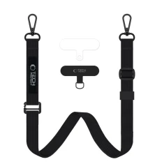 Ремінець Tech-Protect C6S Rope Crossbody Black (5906302370979)