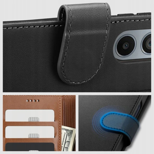 Чехол-книжка Tech-Protect Wallet для Xiaomi Redmi 14C | Poco C75 Black (5906302371037)