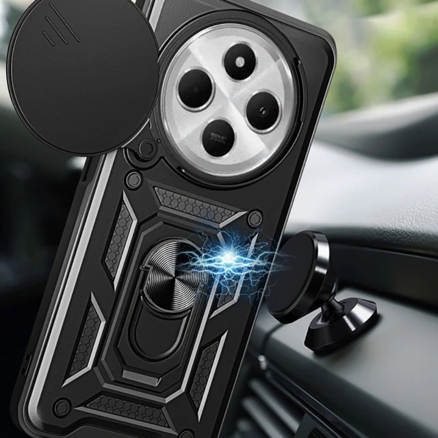 Чохол Tech-Protect Camshield Pro для Xiaomi Redmi 14C | Poco C75 Black (5906302371051)