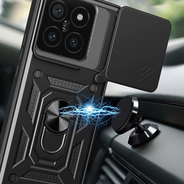 Чохол Tech-Protect Camshield Pro для Xiaomi 14T Black (5906302371112)