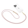 Ремінець Tech-Protect C2S Rope Crossbody Strap Baby Pink Gold (5906302371228)