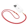 Ремінець Tech-Protect C2S Rope Crossbody Strap Red Gold (5906302371327)