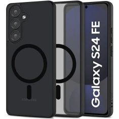 Чохол Tech-Protect MagMat для Samsung Galaxy S24 FE (S721) Matte Black with MagSafe (5906302371594)