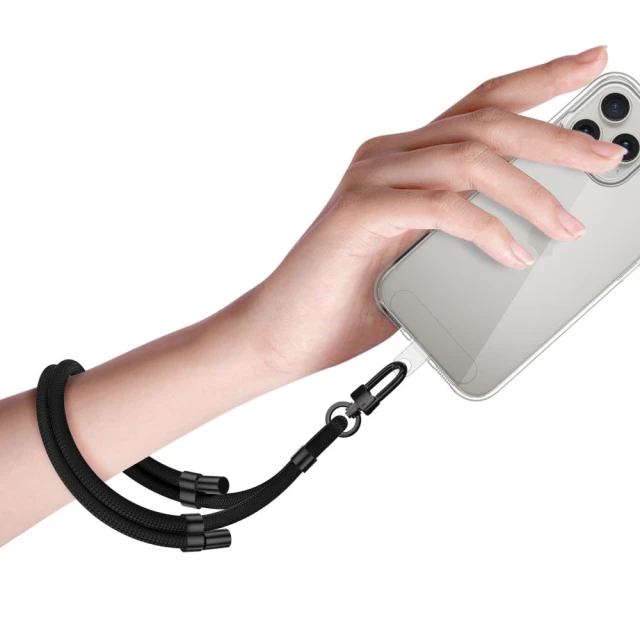 Ремінець Tech-Protect C4S Rope Wrist Strap Black Black (5906302371686)