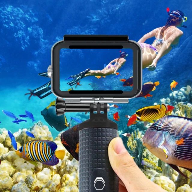 Водонепроникний чохол Tech-Protect GА200 Waterproof Case для GoPro Hero 9 | 10 | 11 | 12 | 13 Clear (5906302371785)