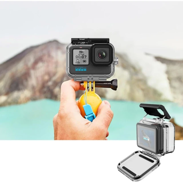 Водонепроникний чохол Tech-Protect GА200 Waterproof Case для GoPro Hero 9 | 10 | 11 | 12 | 13 Clear (5906302371785)