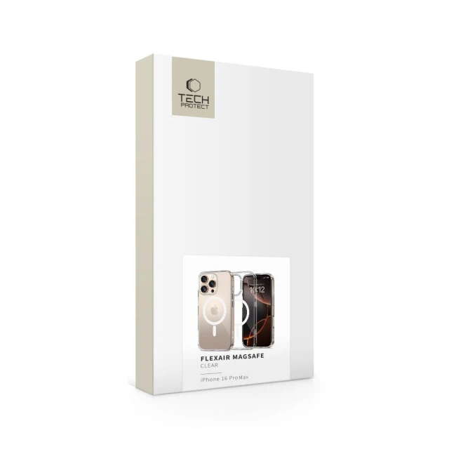 Чохол Tech-Protect FlexAir для iPhone 16 Pro Max Clear with MagSafe (5906302371846)