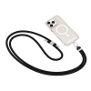 Ремінець Tech-Protect C7S Rope Crossbody Strap Black Silver (5906302371976)