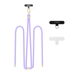 Ремінець Tech-Protect C7S Rope Crossbody Strap Lavender Gold (5906302371990)