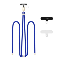 Ремінець Tech-Protect C7S Rope Crossbody Strap Cobalt Blue Gold (5906302372065)