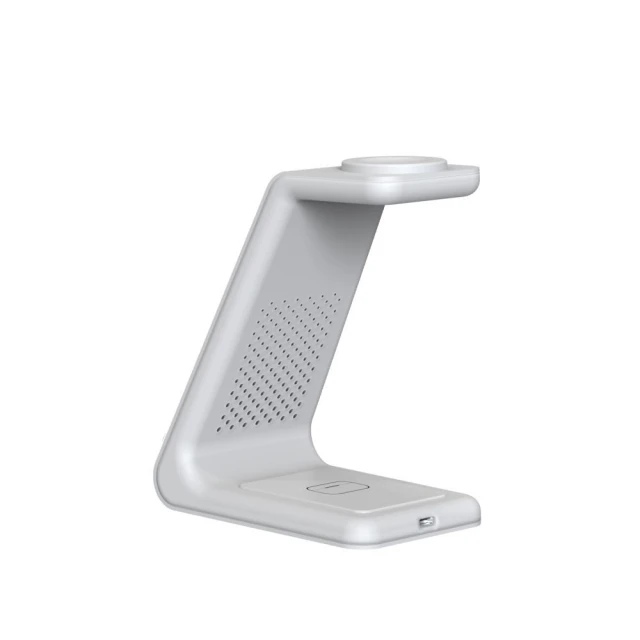 Бездротовий зарядний пристрій Tech-Protect A36 3-in-1 15W White (5906302372157)