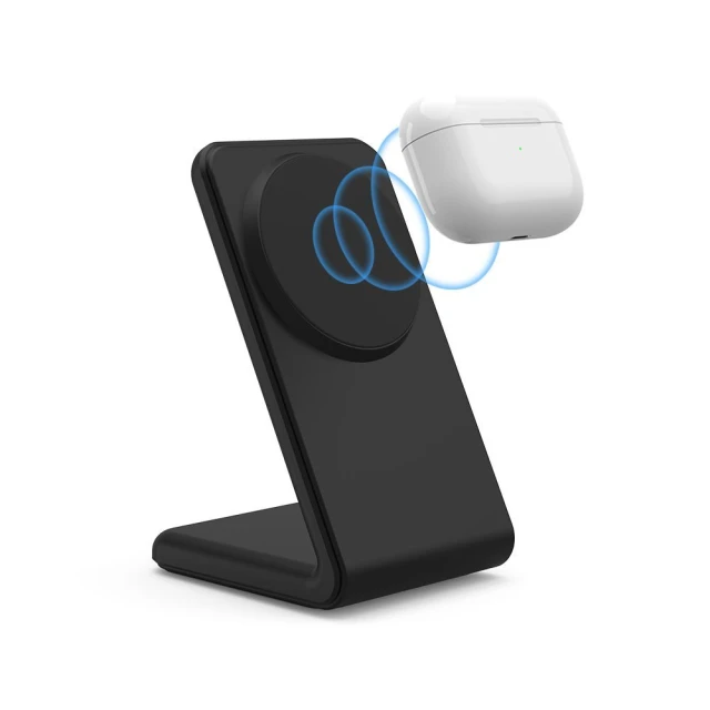 Беспроводное зарядное устройство Tech-Protect A38 15W Black with MagSafe (5906302372195)