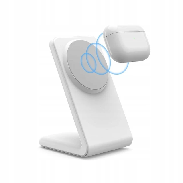 Бездротовий зарядний пристрій Tech-Protect A38 15W White with MagSafe (5906302372201)