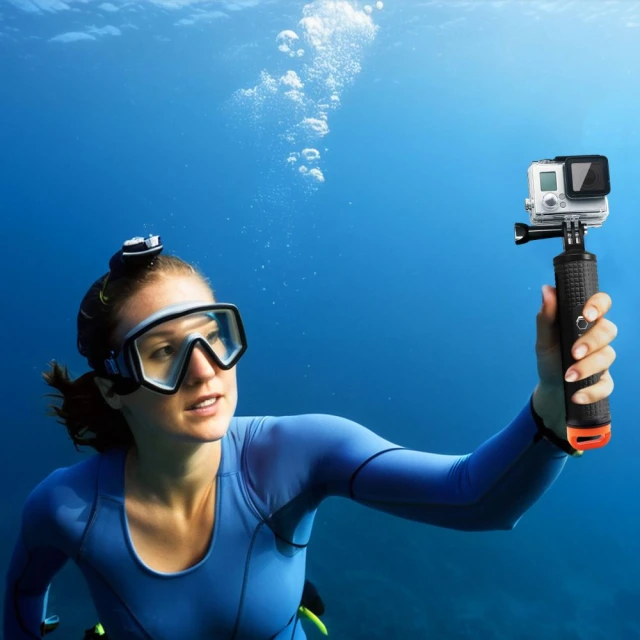 Водонепроникний монопод Tech-Protect GА100 Float Hand Grip для GoPro | DJI Black (5906302372447)
