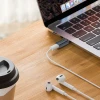 Аудіоадаптер Tech-Protect UltraBoost USB-C to Lightning Grey (5906302372508)