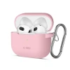 Чохол для навушників Tech-Protect Silicone Hook для AirPods 3 Dusty Pink (5906302375127)