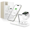 Бездротовий зарядний пристрій Tech-Protect A45 3-in-1 15W White with MagSafe (5906302375615)