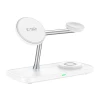 Бездротовий зарядний пристрій Tech-Protect A45 3-in-1 15W White with MagSafe (5906302375615)
