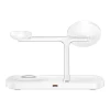 Бездротовий зарядний пристрій Tech-Protect A45 3-in-1 15W White with MagSafe (5906302375615)