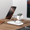 Бездротовий зарядний пристрій Tech-Protect A45 3-in-1 15W White with MagSafe (5906302375615)