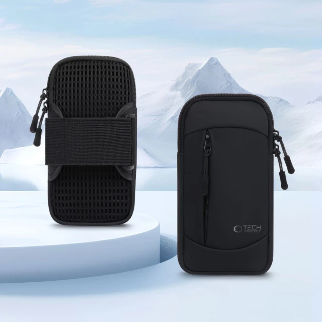 Чохол Tech-Protect на руку M6 Universal Sport Armband Black (5906302375707)