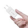 Сетевое зарядное устройство Tech-Protect NCM33W PD/QC 33W USB-C | USB-A White (5906302375752)