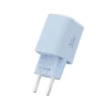 Мережевий зарядний пристрій Tech-Protect NCM33W PD/QC 33W USB-C | USB-A Baby Blue (5906302375769)