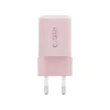 Мережевий зарядний пристрій Tech-Protect NCM33W PD/QC 33W USB-C | USB-A Baby Pink (5906302375776)