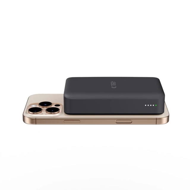 Портативний зарядний пристрій Tech-Protect PB12 LifeMag 20000 mAh Black with MagSafe (5906302375790)