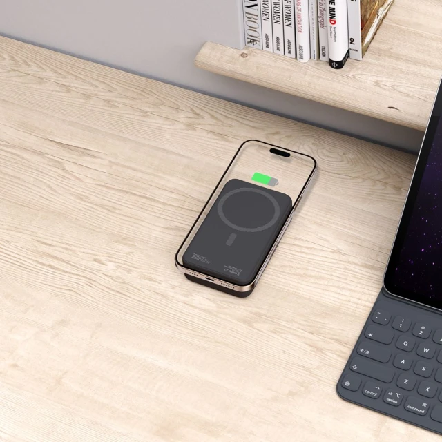 Портативний зарядний пристрій Tech-Protect PB12 LifeMag 20000 mAh Black with MagSafe (5906302375790)