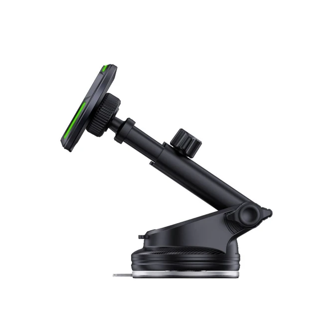 Автотримач із функцією бездротової зарядки Tech-Protect MM15W-V7 QI2 Magnetic Dashboard & Vent Car Mount Wireless Charger 15W Black with MagSafe (5906