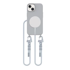 Чохол Tech-Protect MagNecklace для iPhone 15 Crayon Grey with MagSafe (5906302375981)