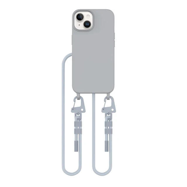 Чохол Tech-Protect MagNecklace для iPhone 15 Crayon Grey with MagSafe (5906302375981)