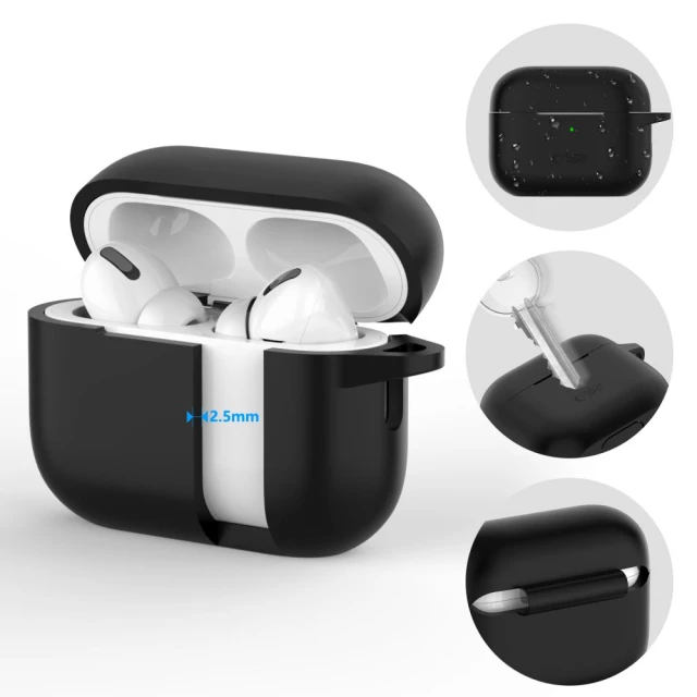 Чохол для навушників Tech-Protect Silicone Hook для AirPods Pro 2 | 1 Baby Blue (5906302376230)