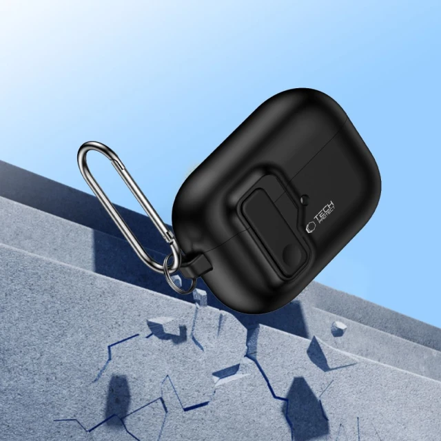 Чохол для навушників Tech-Protect Slim Hook для AirPods Pro 2 | 1 Black (5906302376261)