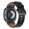 Ремешок Tech-Protect Delta Pro для Samsung Galaxy Watch Ultra (47 mm) Leather Black (5906302376377)
