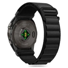 Ремінець Tech-Protect Nylon Pro для Garmin Fenix 5/6/6 Pro/7/8 (47 mm)/E Black (5906302377145)