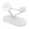 Бездротовий зарядний пристрій Tech-Protect A41 15W 3-in-1 White with MagSafe (5906302380145)