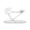 Бездротовий зарядний пристрій Tech-Protect A41 15W 3-in-1 White with MagSafe (5906302380145)