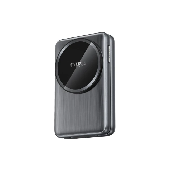 Бездротовий зарядний пристрій Tech-Protect A42 3-in-1 15W Space Grey with MagSafe (5906302380169)