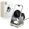 Беспроводное зарядное устройство Tech-Protect A43 3-in-1 15W Black with MagSafe (5906302380183)
