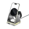 Беспроводное зарядное устройство Tech-Protect A43 3-in-1 15W Black with MagSafe (5906302380183)