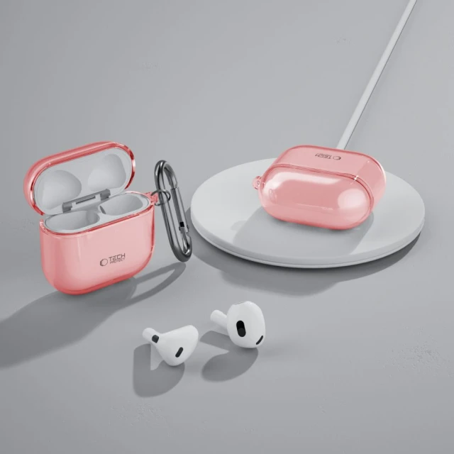 Чохол для навушників Tech-Protect FlexAir для AirPods 4 Baby Pink (5906302380237)