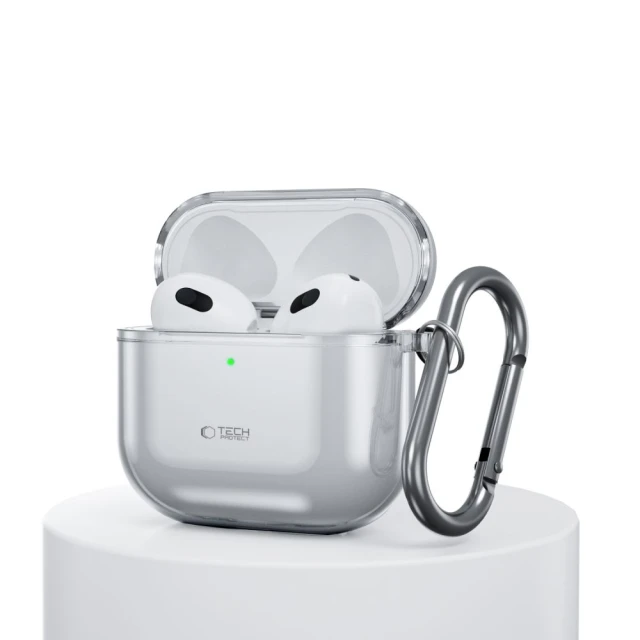 Чохол для навушників Tech-Protect FlexAir для AirPods 4 Ash Grey (5906302380244)