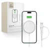 Бездротовий зарядний пристрій Tech-Protect A44 15W White with MagSafe (5906302380329)