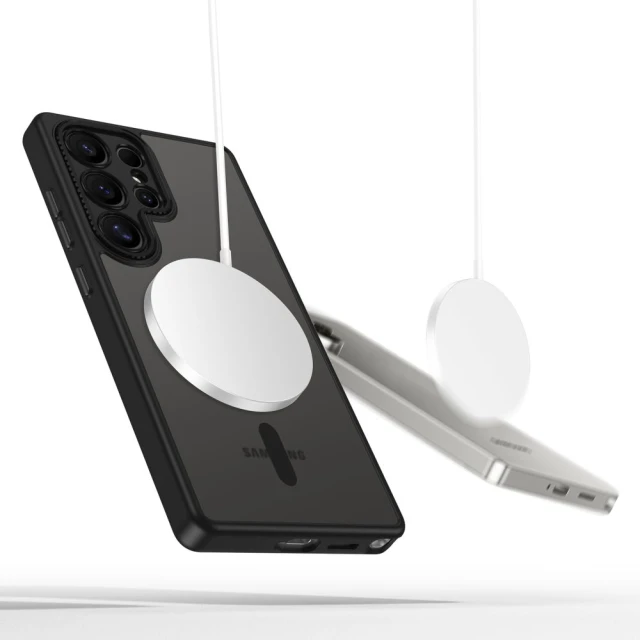 Чохол Tech-Protect MagCam для Samsung Galaxy S25 Ultra (S938) Matte Black with MagSafe (5906302380343)